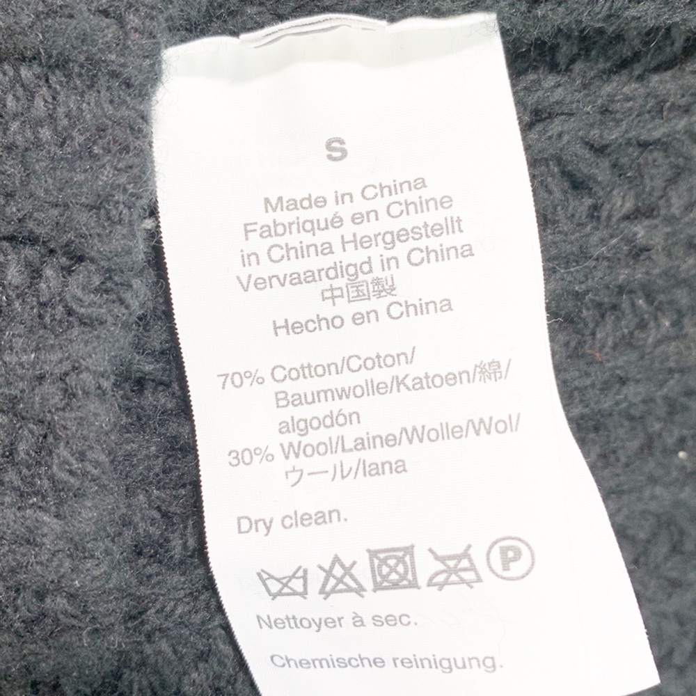 Madewell Mock Neck Side-Button Pullover Wool Blend Sweater Small - Picture 10 of 11